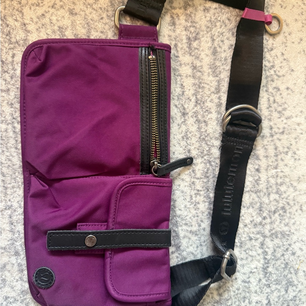Lululemon Athletica Vibrant Purple Satchel